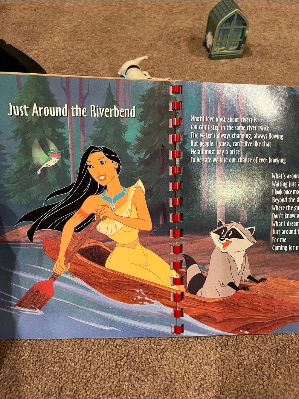 Disney Pocahontas Sing-Along Set - with characters